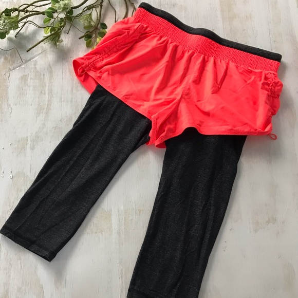 Athleta Athletic Short with leggings size small